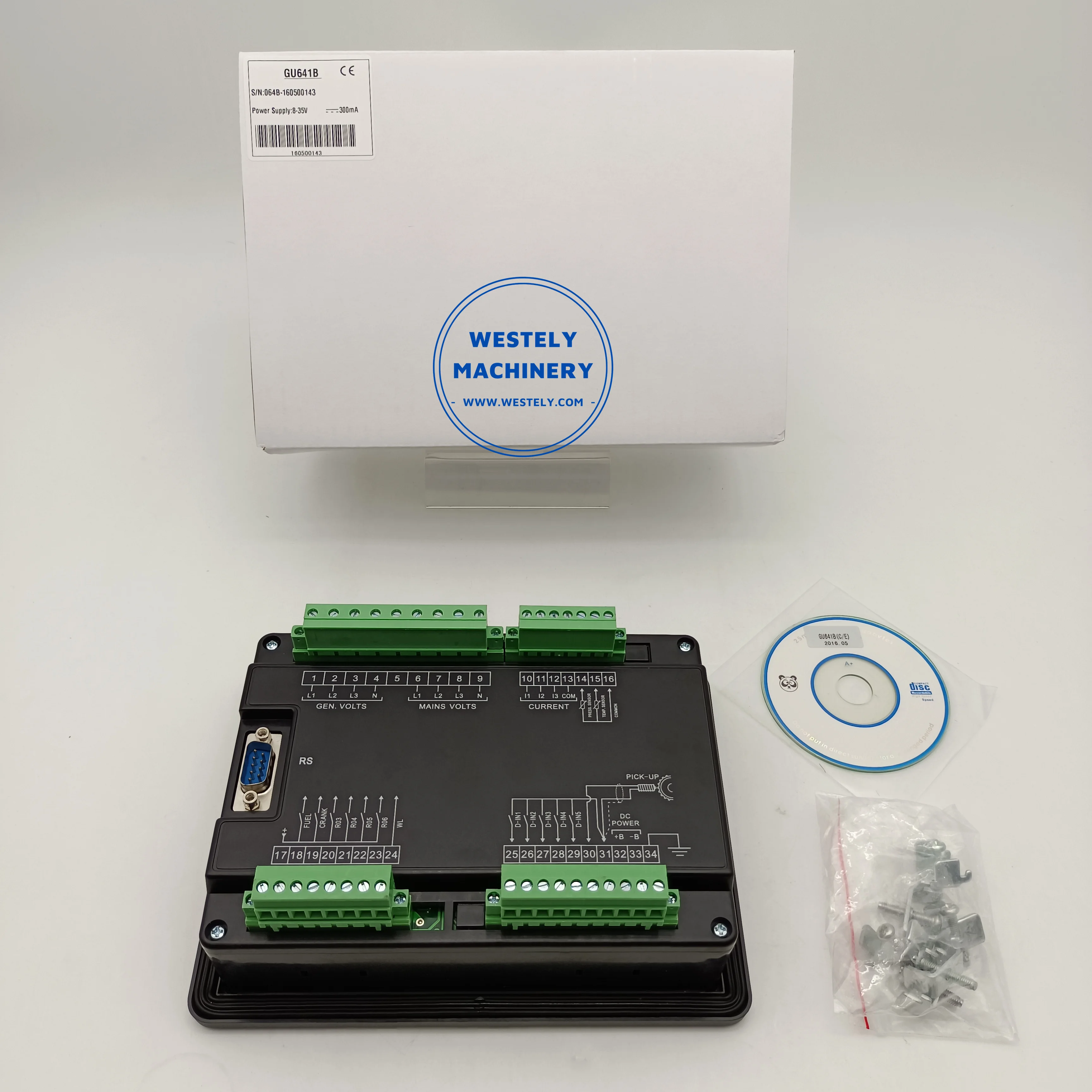 Дизельная генераторная установка контроллер автозапуска Harsen GU641B панель управления генератором