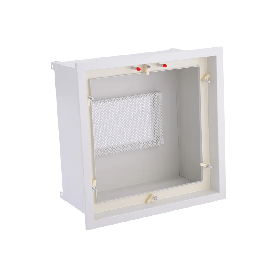 High Efficiency Filter Box Hvac Premium Steel Plate Air Outlet Vent Clean Room Ventilation Fan Filtrationequipment