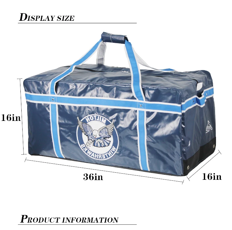 High Quality Tarpaulin Coldproof Material Rolling Duffel Luggage Bags Waterproof Custom Ice