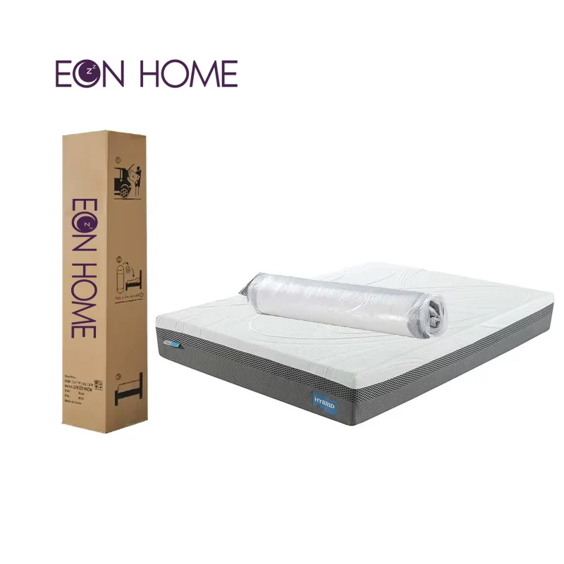 Orthopedic Foam Bed Spring Mattress Customized Massage Full King Size Roll up Mattress Angel Dream Pocket Spring Mattress