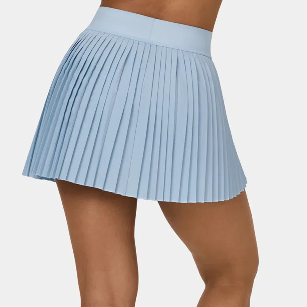 Golf Polo Shirt Pantskirt Women Sportswear Nylon Spandex Sports Mini ...