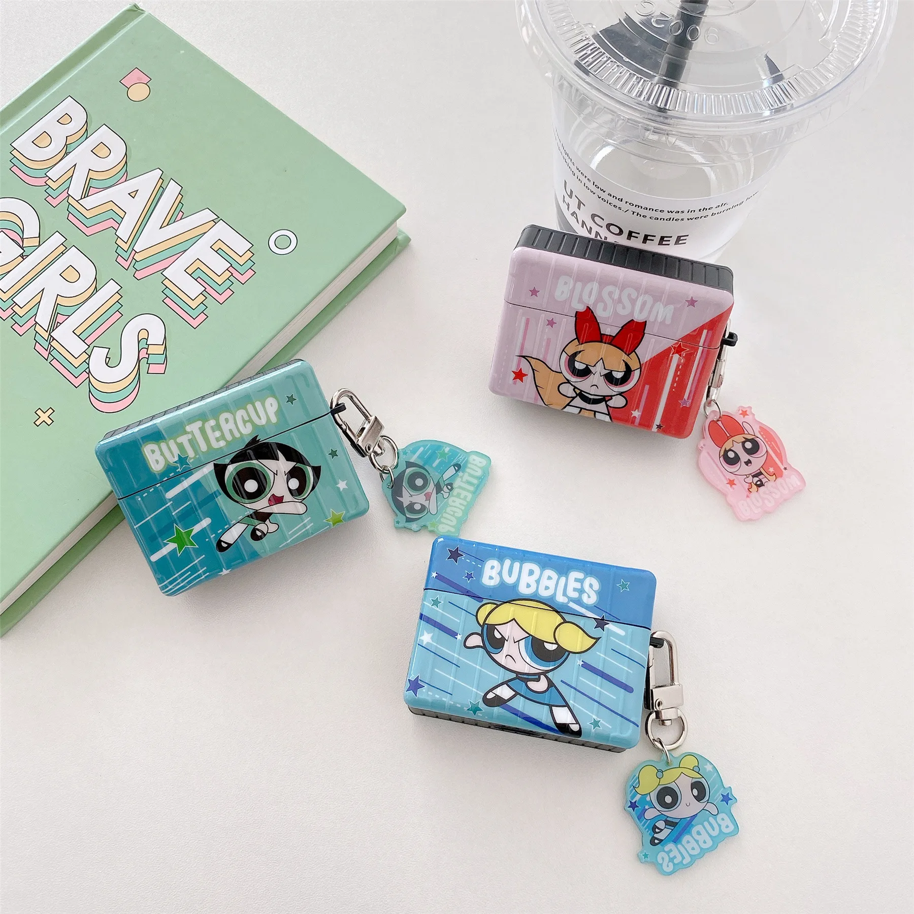 Accessories Case For Airpods 1 2 3d The Powerpuff Girls Design Protective  Cover For Airpod Pro Silicone Earphone Anti-fall Box - Buy For Airpods Pro  3,For Airpods Apple Original,For Clear Airpods Case