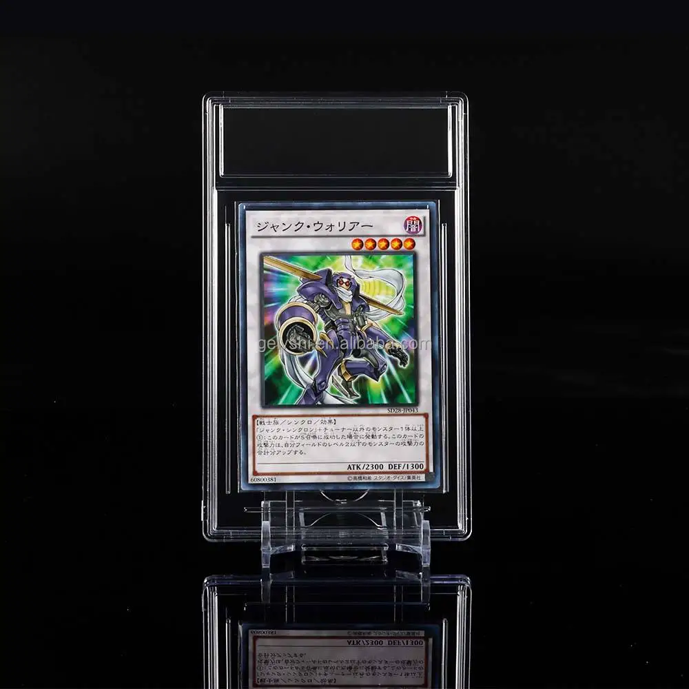 Ultrasonic Type Grading Playing Cards - Clear Card Slab