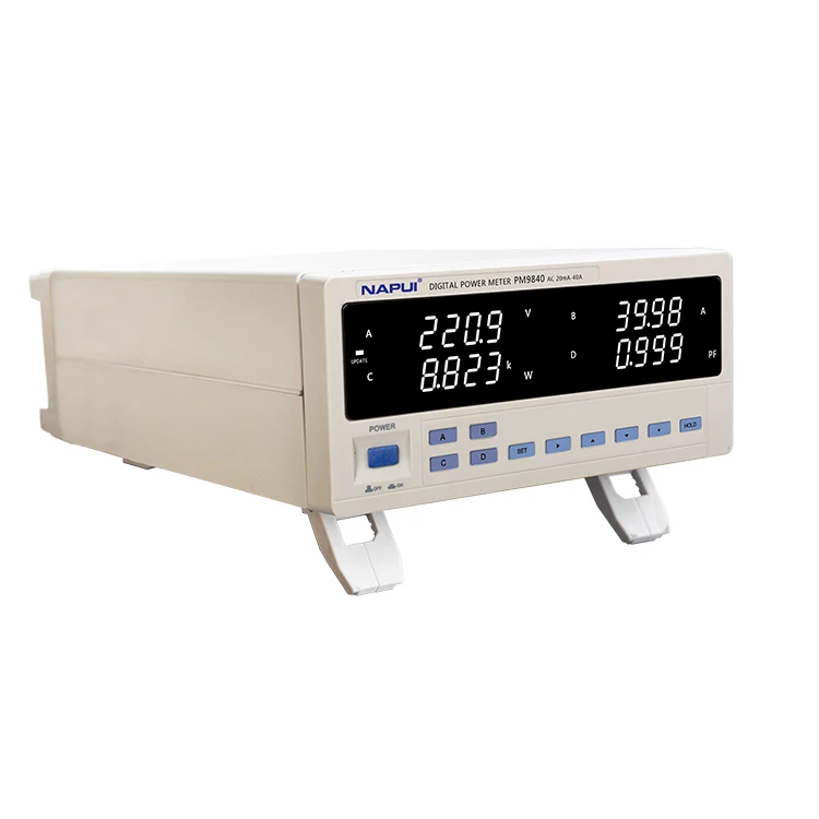 NAPUI PM9840 Multifunction Power Factor Frequency Digital Power Analyzer