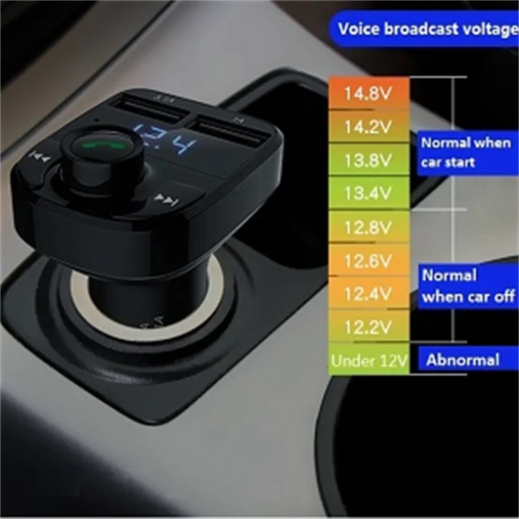 WIFI FM Transmitter Radio Receiver MP3 Audio Music Stereo Adapter USB Port Charger Wireless Car MP3 Player Call Car Charger