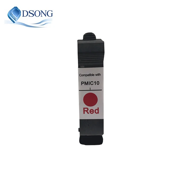 FP PostBase Mini PMIC 10 Standard Capacity 10ml Compatible Mailing Machine Red Fluorescent Ink Cartridge