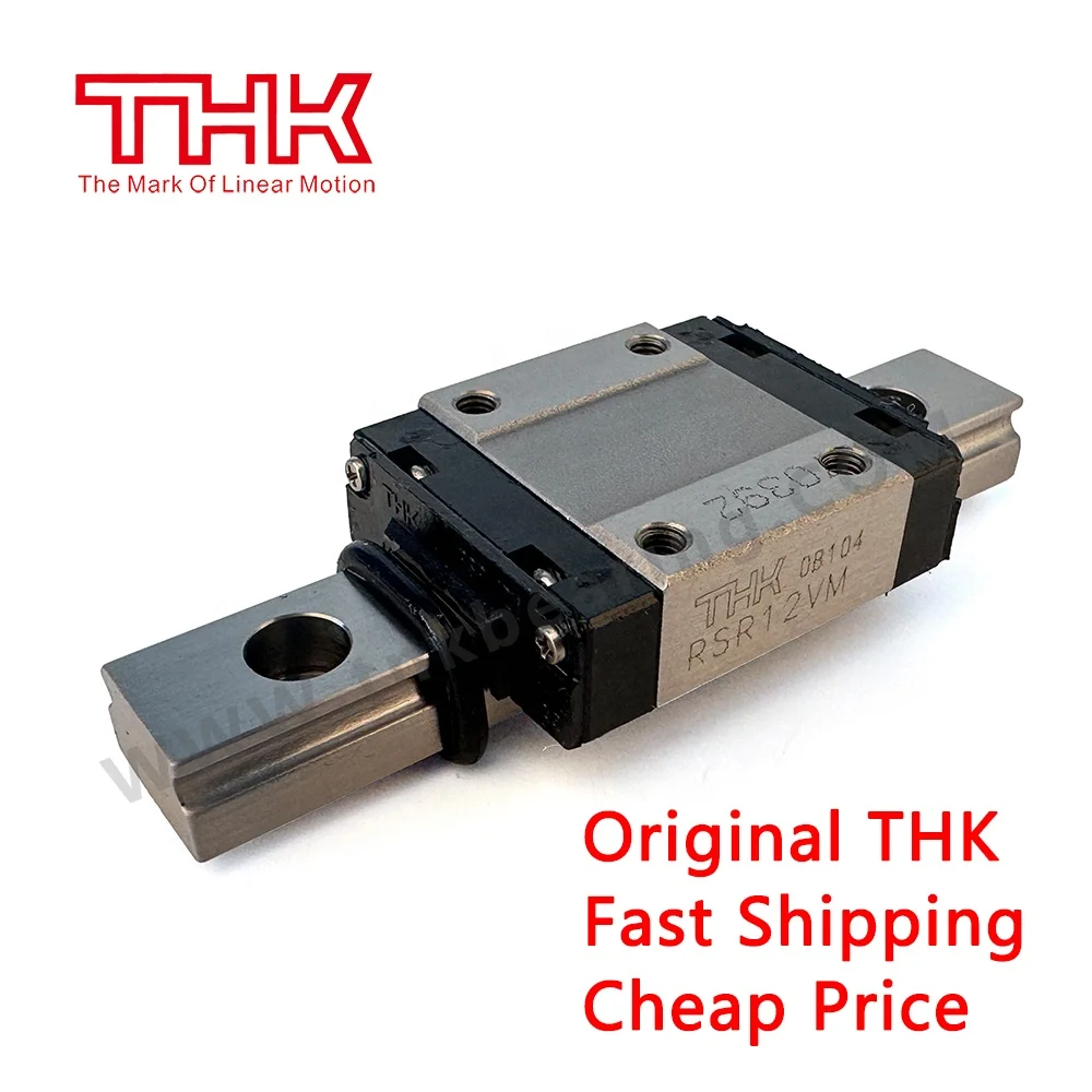 thumbnail interactive-video image 1 of THK SHW12CRM Linear Motion Slide Block Bearing – 1pc, Fresh Stock 1 of 2