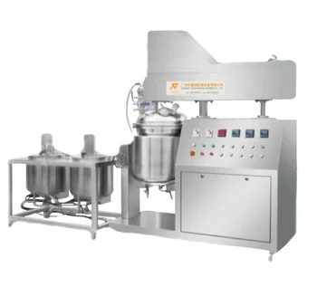 ZJR-100L  Vacuum Emulsifying Mixer Hair Cream Lotion Making Machine Toopaste Mixing Equipment