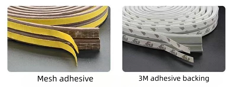 EPDM foam rubber door seals EPID shape door seal strip Self-adhesive door and window seals supplier