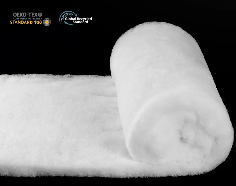 Polyester Felt Wadding Polyester Synthetic Fiber Thermal Insulation Materials Sorona Polyester Fiber