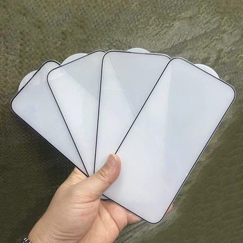 Premium Anti Static Full Glue Full Cover HD Tempered Glass Screen Protector for iphone 17 Pro Max Film