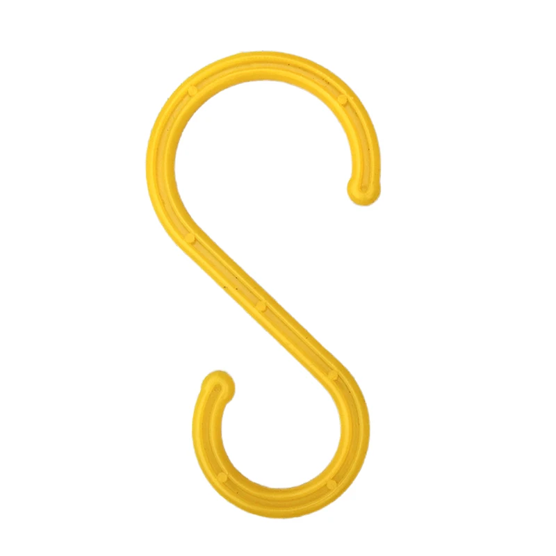 150MM Material PLASTIC Cable S Shaped Hooks Fire Retardant Grade Construction Site Wire S Hook Plastic Hook for Insulator