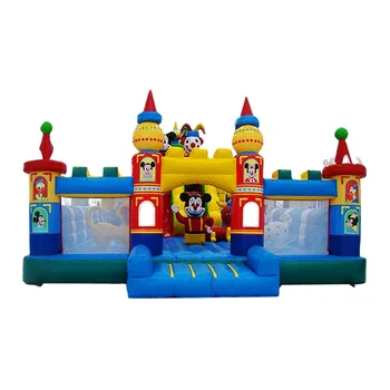 Kids Fun Bounce Housel Inflatable Bouncy Jumping Castle Inflatable Model For Sale