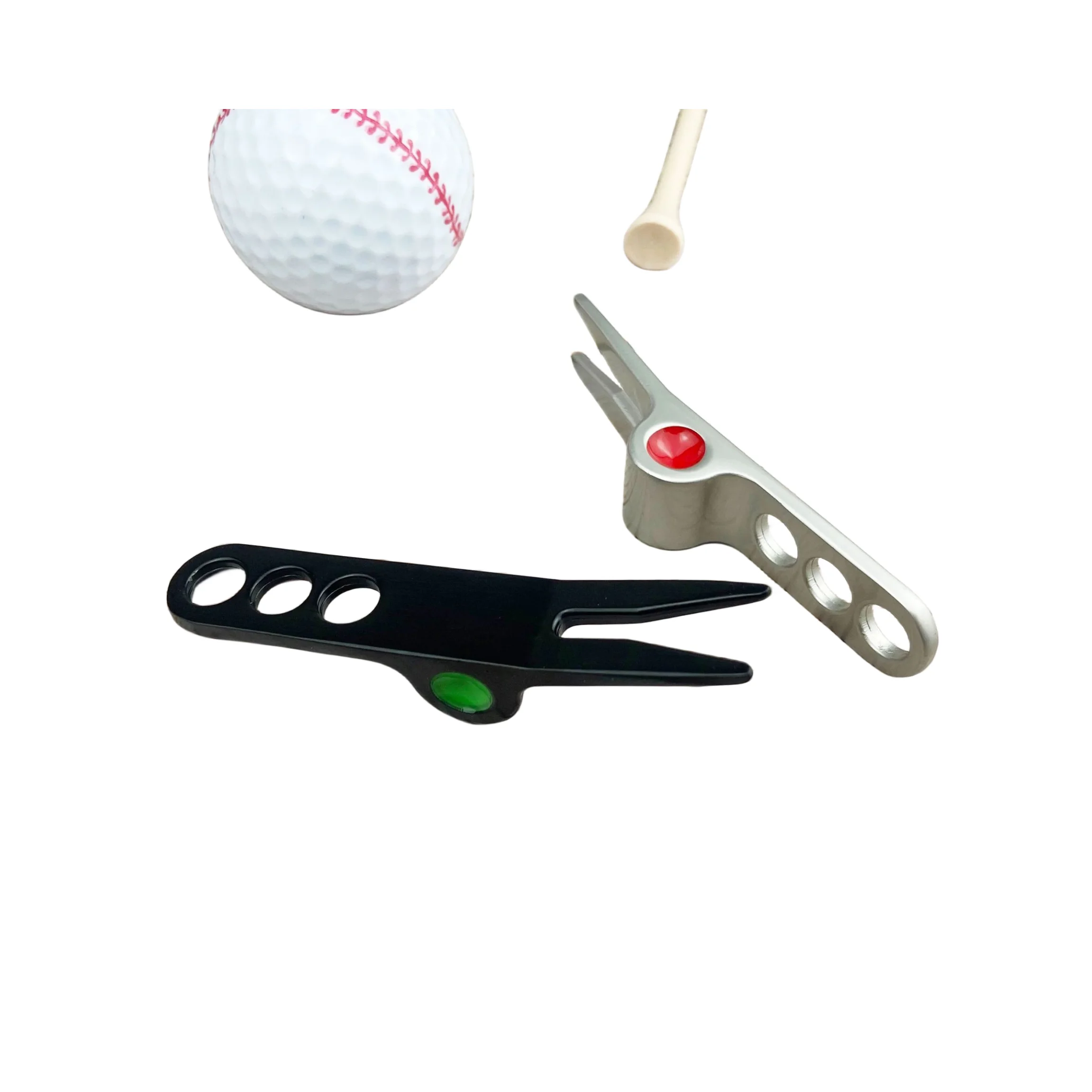 2023 Golf Scotty Cameron Red Green Dot Metal Divot Repair Tool Golf