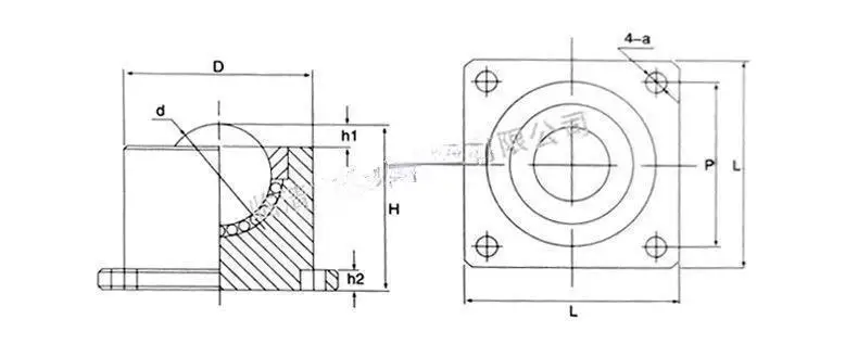 SD Heavy Duty Ball Transfer Units Ball  Bearing System Long Life  Conveyor Equipment industrial caster universal ball wheel