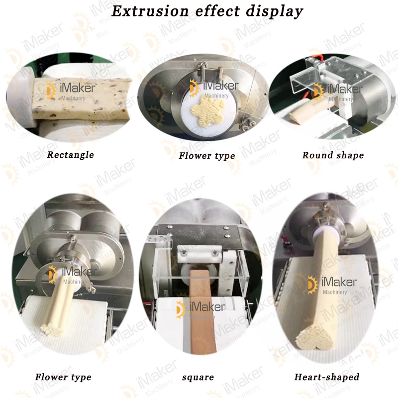 Automatic Cookies Molding Machine Commercial Cookie Dough Extruder