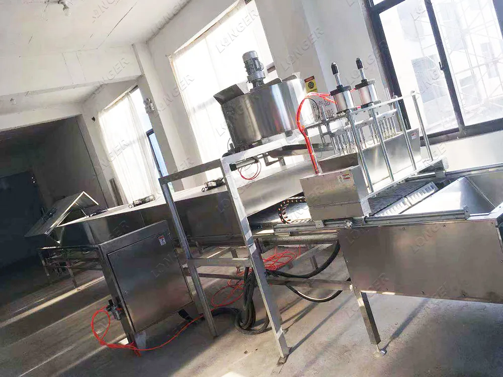 Small Scale Organic Jaggery Production Machines Automatic Jaggery Moulding Machine