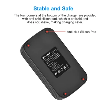 KingMa 2000mah NP-FZ100 Lithium Ion Batteries and Usb-c Charging Charger Kit for Sony Camera detail image