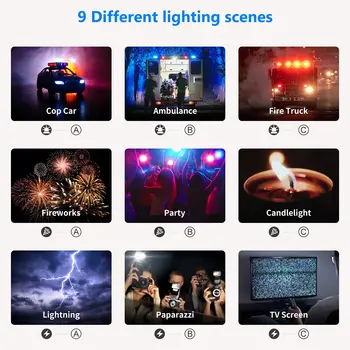 360 Degree Full Color Led Video Light Studio Professional 660 PRO RGB Led Video Light With APP Control detail image