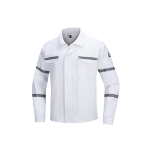 Wholesale Seaman Pure Cotton Breathable Uniform With Multiple Reflective Strips Construction Long Sleeves Top Work Wear