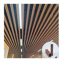 Pvc Composite Ceiling Panels Wood And Plastic Composite Interior Ceiling Hall Design Decorative False Suspended Ceiling Tiles