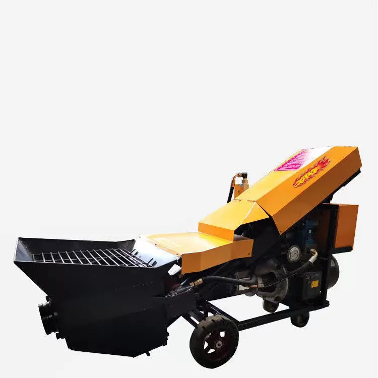Customization Mini Concrete Pump Diesel Small Portable Concrete ...