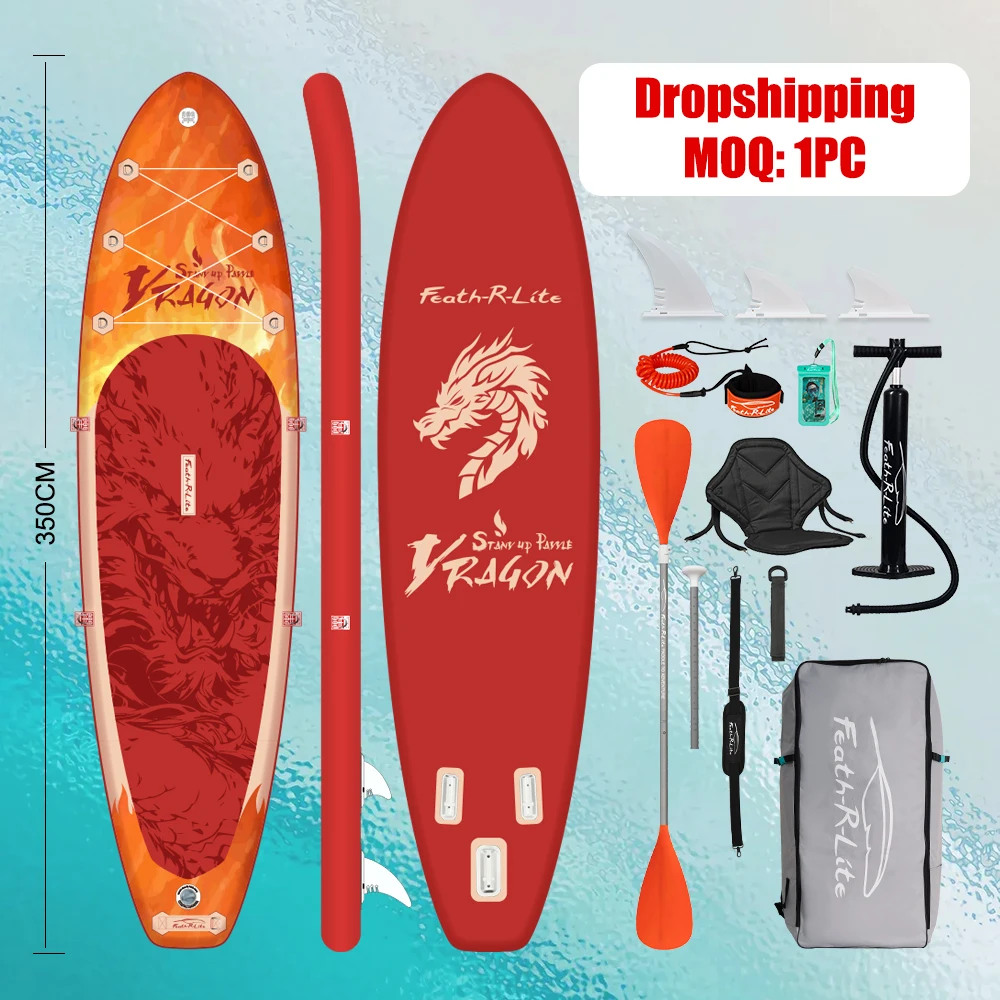 Funwaterドロップシッピングインフレータブルボードサブ卸売パドル