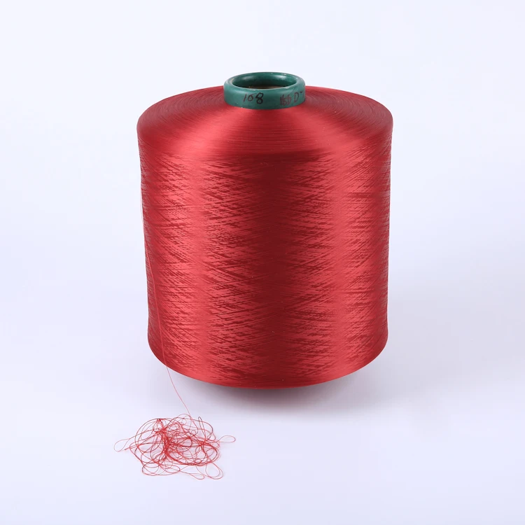 DTY 150 Denier 48F for Socks Filament Yarn Support Sample Yarn Direct Order 100% Polyester Hand Knitting High Tenacity WEAVING