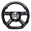 Perforated Leather+Carbon Fiber+black Stripe