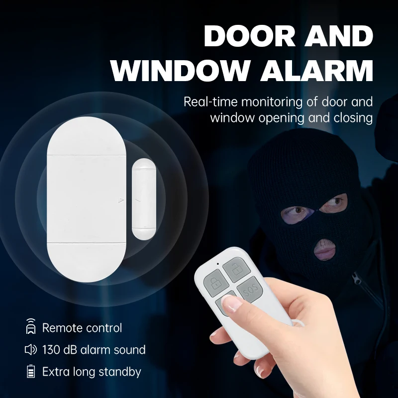 Home Alarm Anti Theft Door Motion Sensor Alarm For Doors And Windows ...