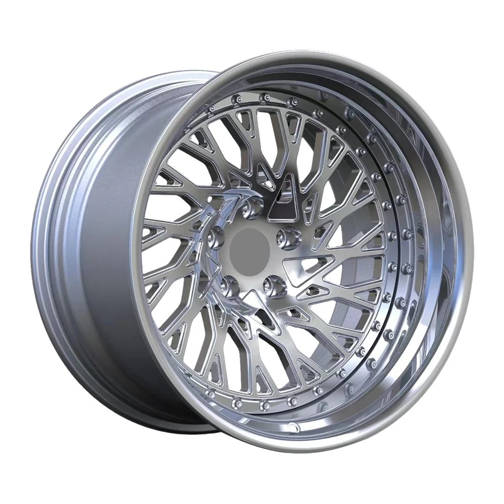 Customized Forged Wheel Rims 2 Pieces Forged Alloy Wheel 5 Spokes 18 Inch 5x114.3 for Honda CIVIC