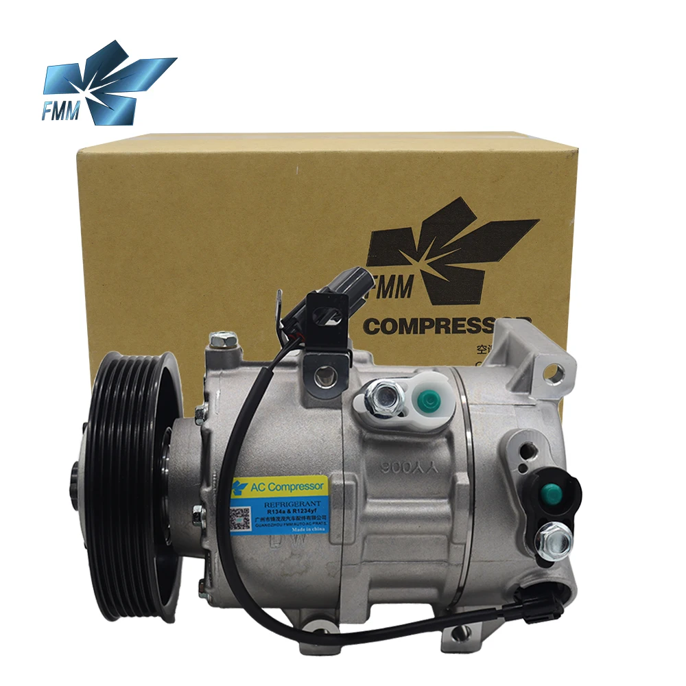 Compresseur De Climatisation Auto DVE12 Pour Kia Rio III / Hyundai Accent - Remplacement Direct, Performance Fiable - 8