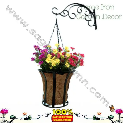 Decorative Metal Window Boxes Planter Holder