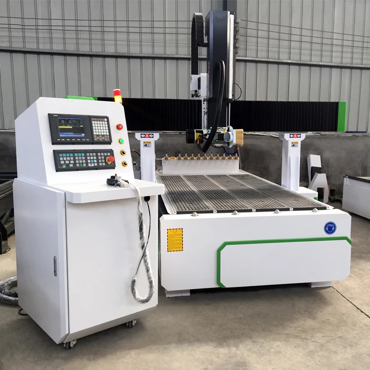 Tilting Head CNC Router Machine 4 Axis CNC Wood Carving Machine in Making Furnitures