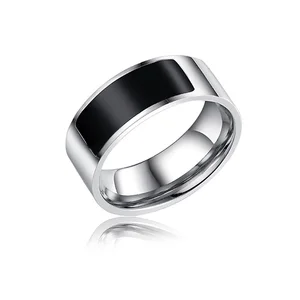Keiyue Classic Engagement Ring Black Plated Solid Custom Made Rings Silver 925 Party Fashion Jewelry