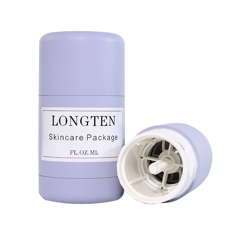 Wholesale Refillable Deodorant Packaging Stick Tube Bottle Oval Round