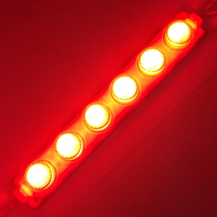 6w 3030 6 LED Module Strip Light Ce DC 12V IP67 OEM 20 75 Injection Led Modules Light Box Led Canopy Light Waterproof 100 180