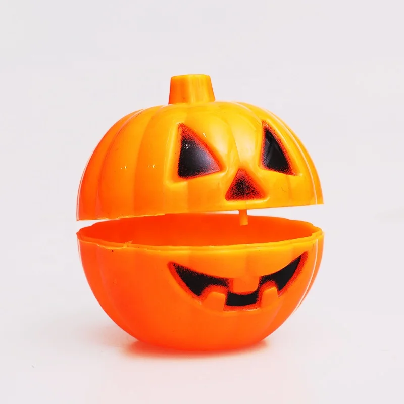 Lot De 24 Mini Boîtes Citrouille Halloween En Plastique - Avec Visage Fantôme, Pour Bonbons, Faveurs De Fête - 10