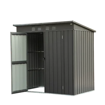 Metal Tool Sheds Storage House Free Shipping Outdoor Storage Shed 6x4 Ft Black