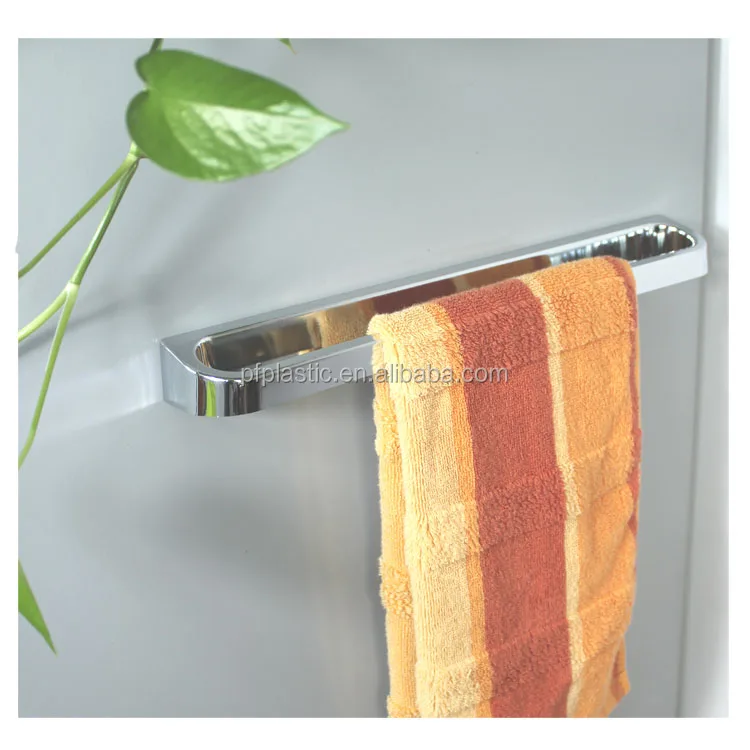 Self Adhesive Plastic Towel Rack Bathroom Towel Holder Buy Towel Rack
