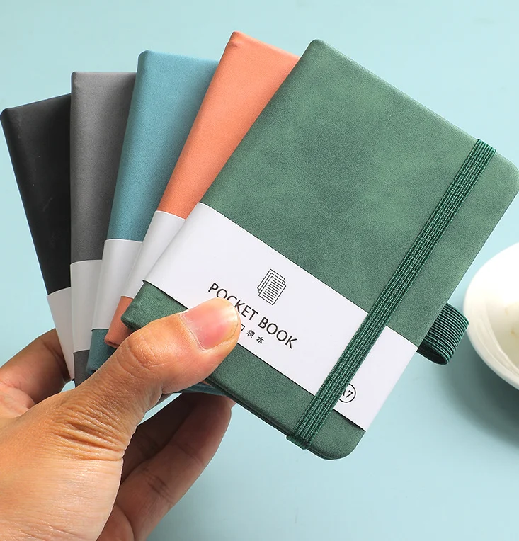 Stationery Office School Supplies Business PU Leather Journal Notebook for Students