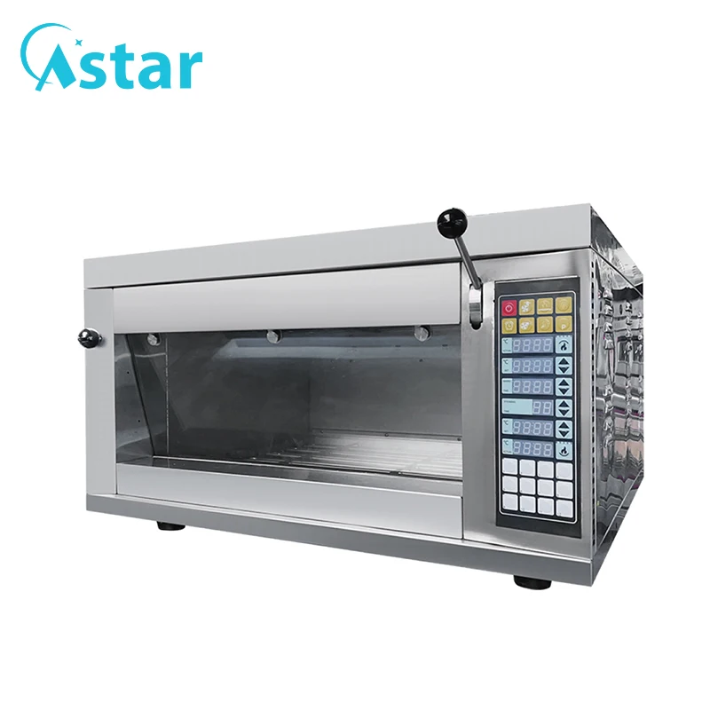 Commercial Rotary Baking Oven Electric Rack Oven for Large Scale Production Bakery With 5 Trays