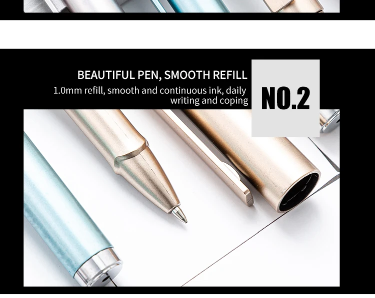 New Style  Gel Pen Beautiful Lines Plastic Pen for Promotion and  Business Pen with Logo