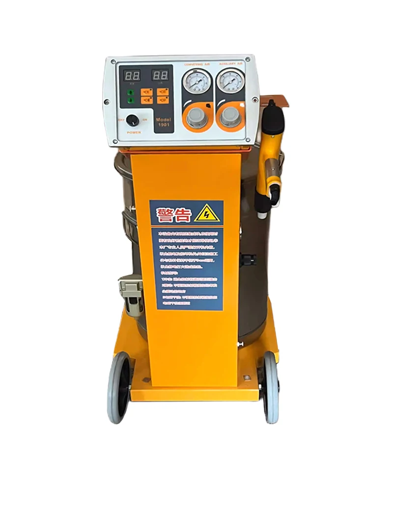 Industrial Manual Electrostatic Metal Powder Coating Machine Spray Gun Equipment for Iron Railings Car Wheels Shelves