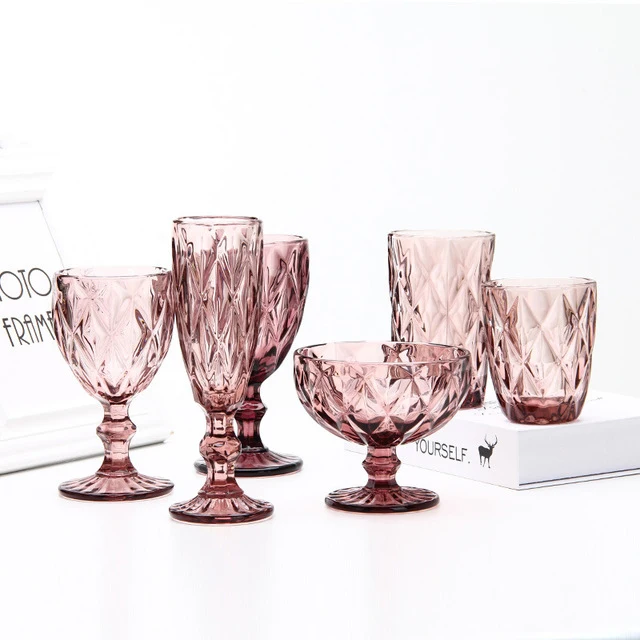 Popular glass mug glass goblet Champagne glass wineglass set