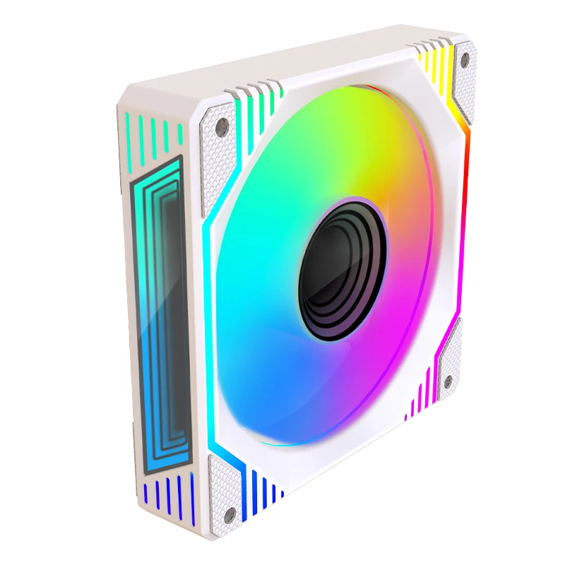 Lovingcool 120mm RGB LED Lights CPU Cooler Fan with Controller RGB Cooling Fans for PC Case