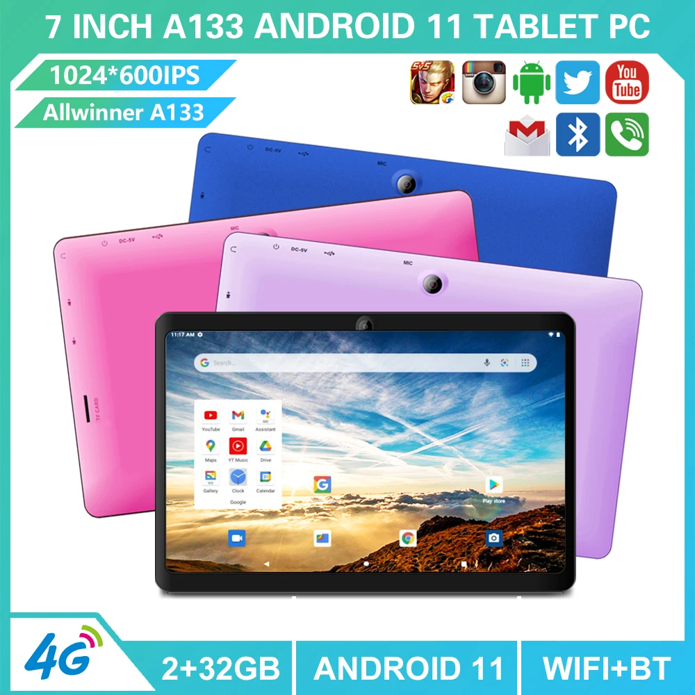 BDF P37 新型タブレット 4GB RAM + 64GB ROM 10.1
