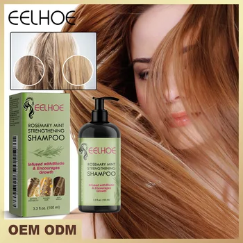 100ML EELHOE Rosemary Mint Shampoo Repairs Dry And Frizzy Hair Nourishes Softens And Strengthens Hair