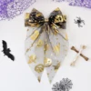 Black Gold Pumpkin Witch