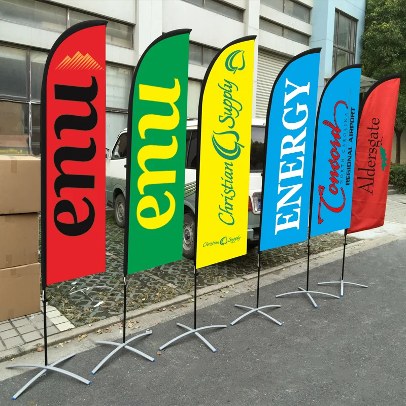 Flea Market Swooper Feather Flutter Advertising Flag Thrift